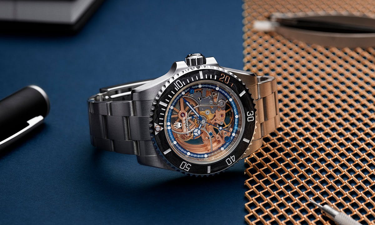 rolex submariner skeleton price